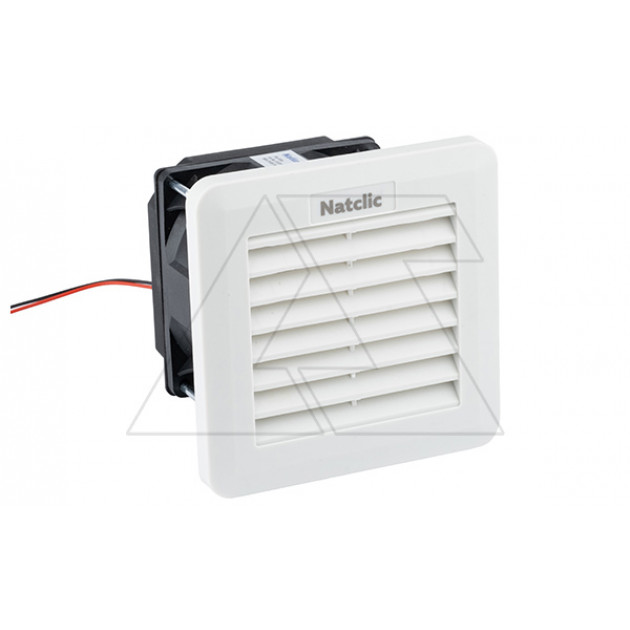 Вентилятор с фильтром SFF сдвижной 4,8Вт, 30м3/ч, 24VDC, габариты 106x106x75мм, вырез 92x92мм, IP54, RAL7035