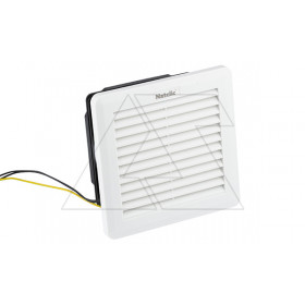 Вентилятор с фильтром SFF сдвижной 16Вт, 65м3/ч, 230VAC, габариты 150x150x64мм, вырез 125x125мм, IP54, RAL7035