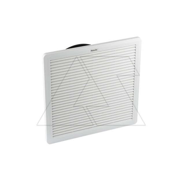 Вентилятор с фильтром SFF сдвижной 120Вт, 850м3/ч, 230VAC, габариты 320x320x132мм, вырез 291x291мм, IP54, RAL7035