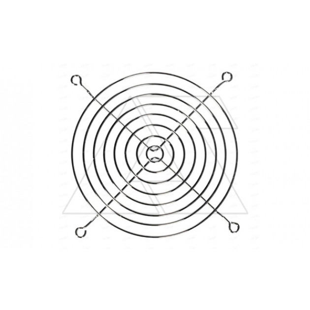 Решетка защитная MGF для вентилятора 180x180мм, сталь