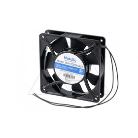 Вентилятор осевой NA, 120x120x25мм, 230VAC, 96м3/ч, 21Вт, 2300об/мин, 39дБА, подшипник скольжения