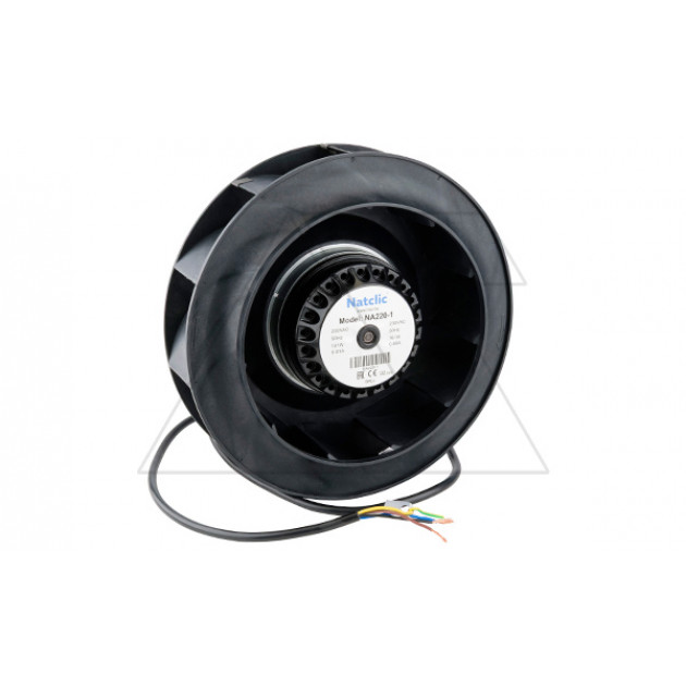 Вентилятор радиальный NA, 220x71мм, 230VAC, 860м3/ч, 98Вт, 2480об/мин, 74дБА, подшипник качения