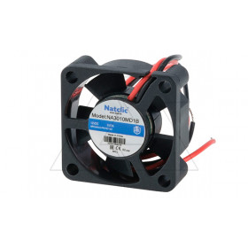 Вентилятор осевой NA, 30x30x10мм, 12VDC, 3,6м3/ч, 0,84Вт, 7500об/мин, 29дБА, подшипник качения