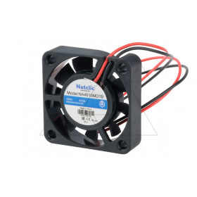 Вентилятор осевой NA, 40x40x10мм, 12VDC, 10,02м3/ч, 0,864Вт, 5000об/мин, 24дБА, подшипник качения