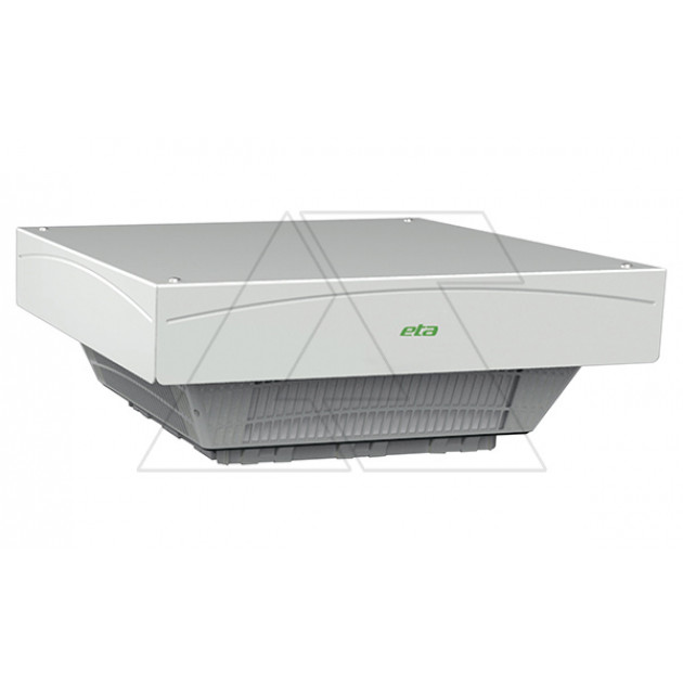 Вентилятор потолочный с фильтром 52Вт, 460(540)м3/час, 230VAC, габариты 395x395x112мм, вырез 291x291мм, IP43