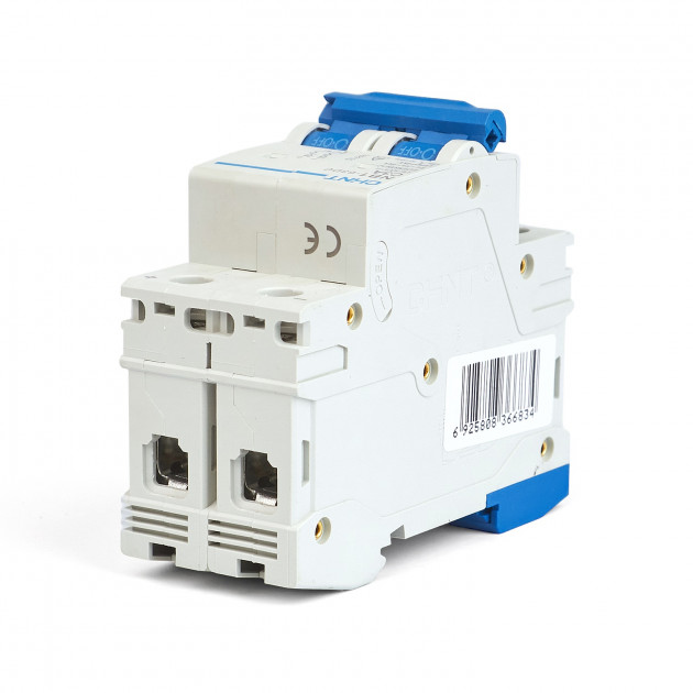 Автоматический выключатель пос.тока NB1-63DC 2P C3А DC500В 6кА (R) (CHINT)