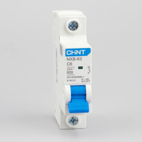Автоматический выключатель NXB-63 1P 6А 6кА х-ка C (CHINT)