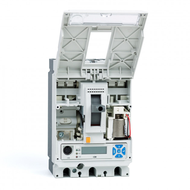 Автоматический выключатель NM8N-250Q EM 3P 160А 70кА с электрон. расцепителем, LCD (R)(CHINT)