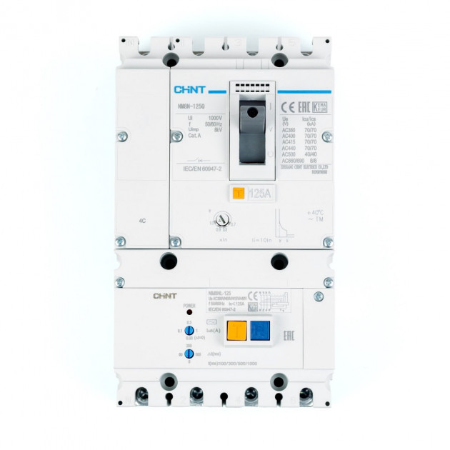 Диф. модуль  NM8NL-125 4P A RCD1 (CHINT)