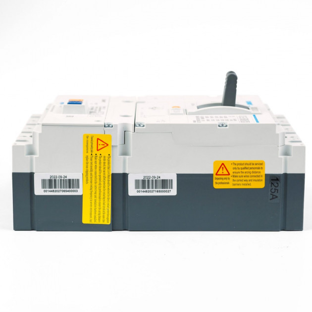 Диф. модуль NM8NL-125 3P AC RCD1 рег. ток утечки 0,03-0,1-0,3-1А (R) (CHINT)