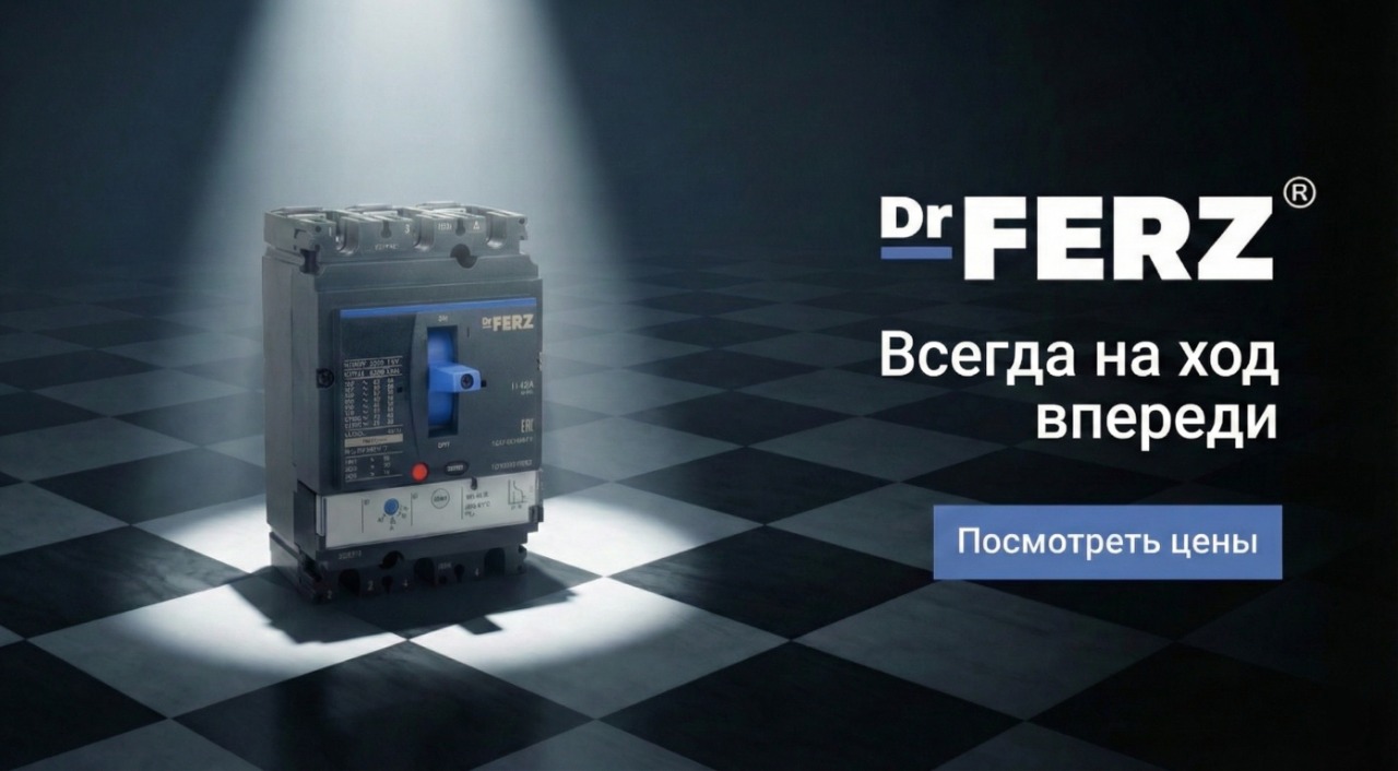 dr.FERZ посмотреть цены на автоматические выключатели